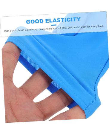 Beavorty 1 Pair nail gloves nail art gloves manicures art gloves Nails UV Shield Glove UV shield mittens UV fingerless gloves nail tool Elastic spandex ultra violet light - Buy Online on GoSupps.com