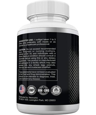 Soy Lecithin Capsules 1200mg - Immune Support Supplement | Brain & Heart Health | 100 Softgels, Made in USA - Non-GMO - Buy Online on GoSupps.com