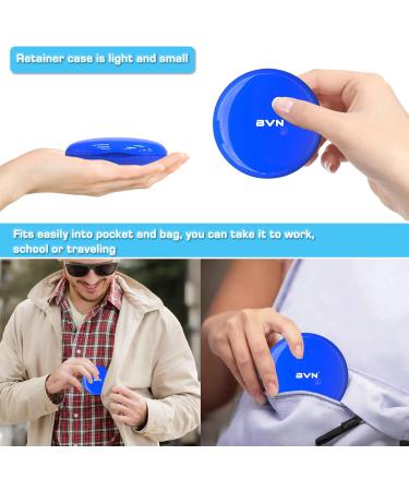 Dnom Bite Can: Durable Denture Container & Prosthesis Box with Silicone Mat - Perfect for Braces & Dental Care - Buy Online on GoSupps.com