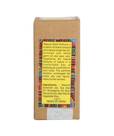 Natural Solid Perfume Body Musk In Wooden Jar - 6 gm (Kamasutra) - Buy Online on GoSupps.com