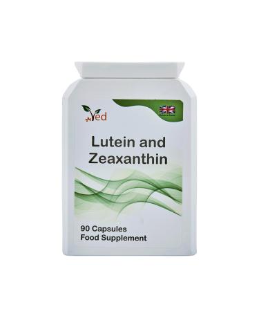 Ved Lutein 40mg with Zeaxanthin 2mg New Micro encapsulated Marigold Extract Formula for Maintenance of Normal Vision 90 Vegan Capsule(3 Months Supply)