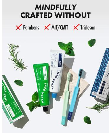 HYVAA DENT Xyli Mint Toothpaste | Eco-Cert Sensitive Formula for Adults & Kids | Tartar Cavity & Plaque Remover (4.05 fl oz - Buy Online on GoSupps.com