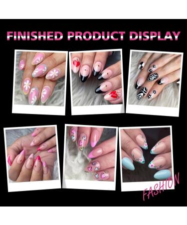 Buy SITELENABY 600pcs Half Cover Short Almond Nail Tips | Extra Short Soft Gel Tips for Salon | 12 Sizes Available - International Shipping - Buy Online on GoSupps.com