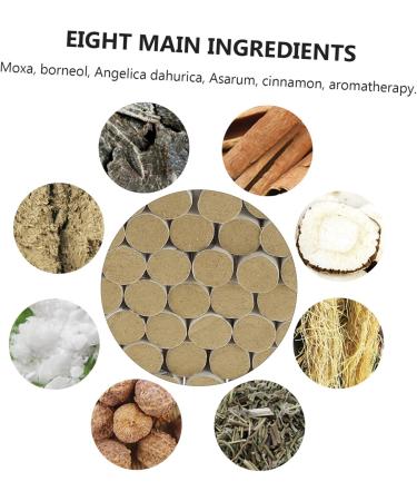 Healeeved 54 Role Moxibustion Strips - Chinese Moxa Sticks & Patches for Muscle Relief | International Shipping Available  - Buy Online on GoSupps.com