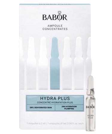 BABOR Hydra Plus Ampoule Serum Concentrates Moisturizing Serum  Hyaluronic Acid Serum Ampoule  Face Moisturizer Anti Aging Serum  7 Day Treatment Hydra Plus- New and Improved