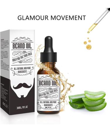 30ML Huile Barbe pour Hommes Huile De Croissance De Barbe pour le Traitement des Poils du Visage Masculin pais Favorise la Croissance Hydrate Nourrissant Forte Croissance Barbe Huile serums - Buy Online on GoSupps.com