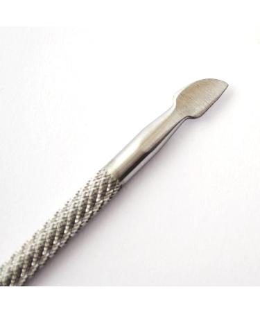 Nice Style Stainless Steel Cuticle Pusher Manicure Gel Nail Art Removal Tool Dual Scraper - Buy Online on GoSupps.com