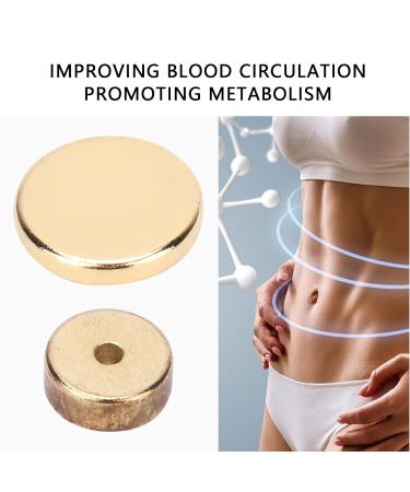 Magnetic Weight Loss Earrings - Therapy & Acupuncture Point Stimulation - Golden Unsawaous Couple - Buy Online on GoSupps.com