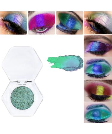 Eyeshadow Eyeshadow Eyeshadow Single Duo Chrome Eyeshadows by Nichole(08#)