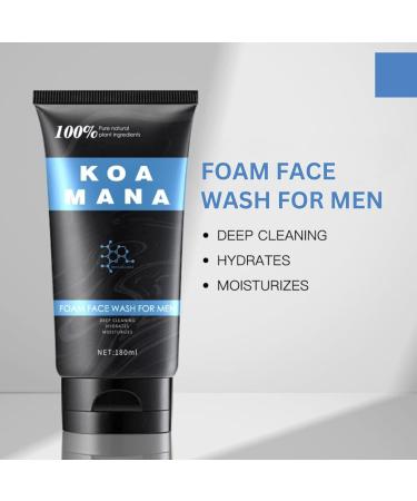 GOODY 2'S KOA MANA Foaming Face Wash for Men 100% Organic Pure Plant Ingredients 180 ml - Buy Online on GoSupps.com