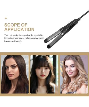 FRCOLOR 2-in-1 Hair Curling Iron & Flat Iron - Ultimate Hair Straightener & Curler for All Hairstyles International Shipping Available - Buy Online on GoSupps.com