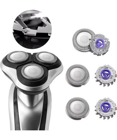 Buy New Premium Replacement Shaving Heads for Philips Norelco HQ56 HQ55 HQ442 HQ300 HQ916 HQ6 HQ3 - Electric Micro Action & Reflex Plus Blades | International Shipping Available - Buy Online on GoSupps.com
