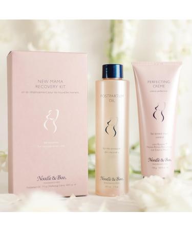 Noodle & Boo New Mama Skin Care Recovery Kit | Postpartum Oil & Perfecting Cr me - 4th Trimester Essentials - 11.8 fl. oz - Buy Online on GoSupps.com