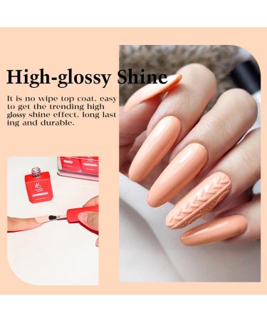 Lavender Violets 15ml Gel Nail Polish - Salon Quality, No Wipe Top Coat for UV LED Soak Off Nail Lamp Curing Manicure and Pedicure - A102 - Buy Online on GoSupps.com