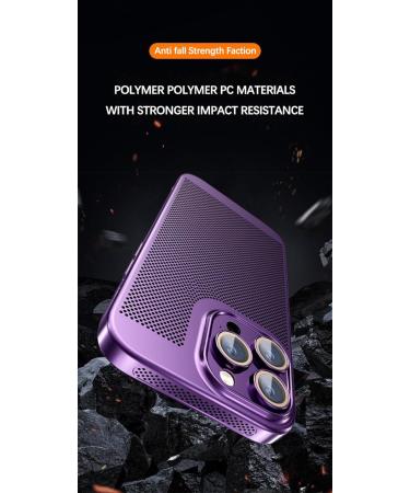 EnteLE Honeycomb Mesh Heat Dissipation Case For Iphone 15 14 11 12 13 Pro Max 14 Plus XS Max Mini Phone Cover Electroplated Frame Shell Sierra Blue For iPhone 8 Sierra Blue For iPhone 8 - Buy Online on GoSupps.com