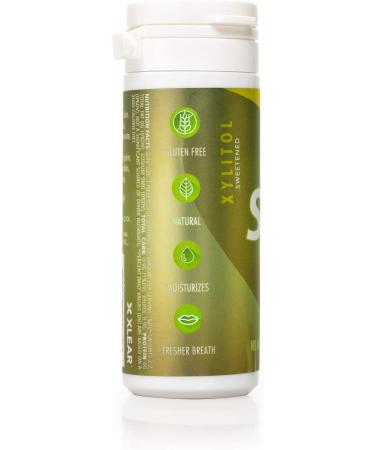 Xlear Spry Green Tea Sugar-Free Chewing Gum - 27 Pieces - Fresh Breath & Oral Health - Buy Online on GoSupps.com