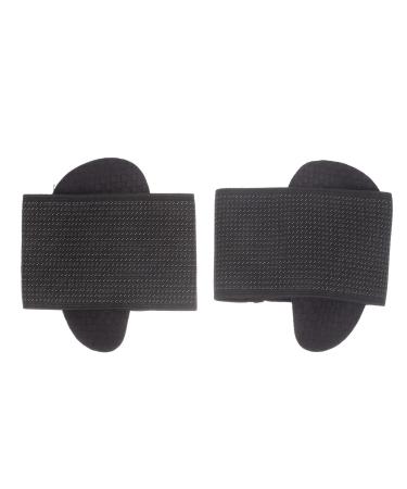 Beaupretty 1 Pair Foot Pad Feet Cushion Pads Half Insoles Plantar Foot Arch Insoles Arch Pad Support Comfortable Insole Arch Insoles Pad Foot Arch Pad Foot Arch Support Arch Pads Black 10x9x1cm