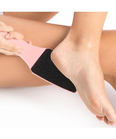 UKCOCO 2 Pi ces Lot de R pes Pied Double Face Ergonomiques avec Poign e Incurv e Exfoliantes et L g res pour liminer les Peaux Mortes et Soins des Disponibles Bleu et Rose Facile - Buy Online on GoSupps.com