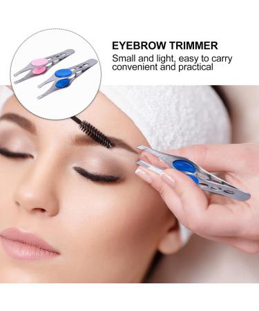 Fomiyes 8-Piece Stainless Steel Eyebrow Clip Set - Sloping & Pointed Tweezers for Makeup & Eyelash Extensions - Rustproof & Durable - Buy Online on GoSupps.com