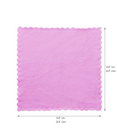 Buy Pfimigh 12-Pack Baby Walker & Coral Fleece Slippers | Extra Absorbent Soft Washcloths for Sensitive Infant Skin - Multicolored 25x25cm - Buy Online on GoSupps.com