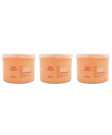 Pack of 3 Invigo Nutri-Enrich Deep Nourishing Mask 500 ml