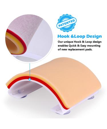 Medarchitect Premium Suture Skill Trainer Kit with DIY Suture Pad - 19 Pre-Cut Wounds & Complete Tools for Advanced Practice - Buy Online on GoSupps.com