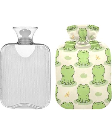 Buy Cute Frog Heat Bottle - 1L Pain Relief Water Bag for Muscle Injuries | International Shipping - Buy Online on GoSupps.com