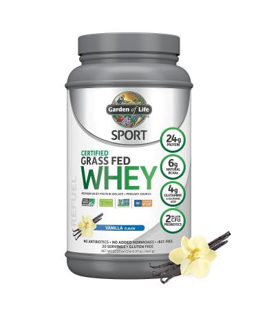 Garden of Life Vanilla Sport Whey Protein 640 GR
