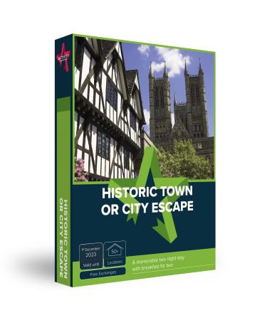 Activity Superstore Historic Towns & Cities Gift Experience Voucher - Two Night Getaway Available at 25 Locations