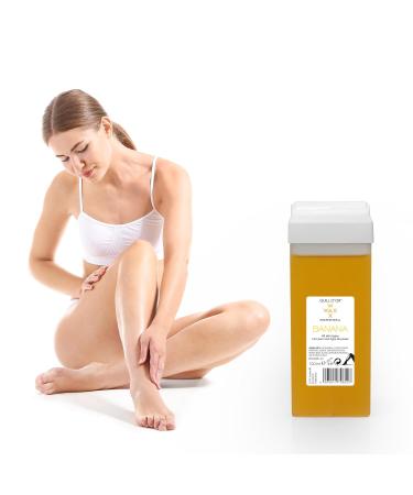 Guill Waxwax Gold Wax - 12 Professional 100ml Cartridges for Legs Armpits & Body | Easy to Use for All Skin Types & Thick Hair - Buy Online on GoSupps.com