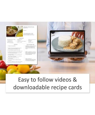 Spice Masters Korma Curry Powder - Hand Blended Premium Mix - Authentic 100g - Buy Online on GoSupps.com