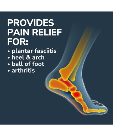 Dr. Scholl's Plantar Fasciitis Pain Patches - 12-Hour Relief with Hydrogel Technology | 8 Ct - Clinically Tested Flexible & Effective with Lidocaine & Menthol - Buy Online on GoSupps.com