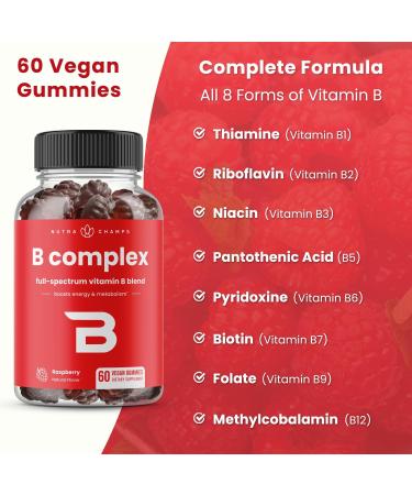 NutraChamps Biotin & B Complex Gummies - Buy Online on GoSupps.com
