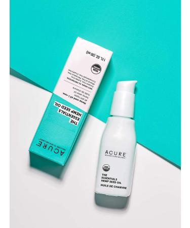 Acure Essentials Hemp Seed Oil - 1 fl oz - Buy Online on GoSupps.com