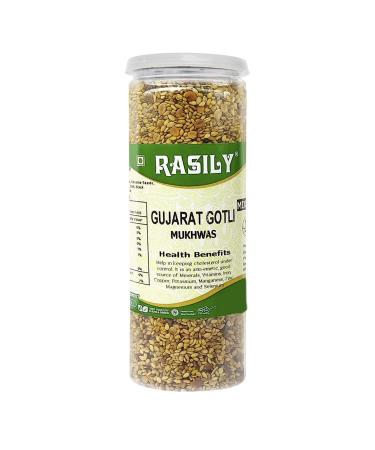 Rasily Gujarati Gotli Mukhwas Mouth Freshener with Real Raw Mango Seed_Packing May Vary