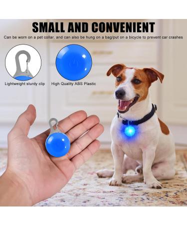 7-Piece LED Dog Light Pendants - Flashing Safety Collars for Dogs & Cats | Multi-Mode Luminous Pet Bands & Keychains for Kids & Joggers - Buy Online on GoSupps.com