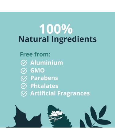 Green Beaver Unscented Natural Deodorant Stick - 24 Hour Protection Aluminum Free 1.76 Oz - Shop Now - Buy Online on GoSupps.com