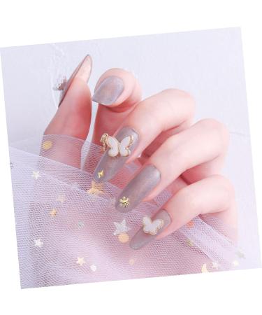 minkissy 6 Boxes Nail Art Accessories Nail Accessories Girls' Accessories Nail Decorations for Nail Art Nail Art Glitter Sequins Metal Nail Charm Studs DIY Nail Ornaments Mini Nail Charms - Buy Online on GoSupps.com