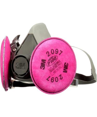 3M Mold and Lead Paint Removal Respirator Lightweight Construction For Comfort Convenient Reusable Design Medium 6297PA1-A - Buy Online on GoSupps.com