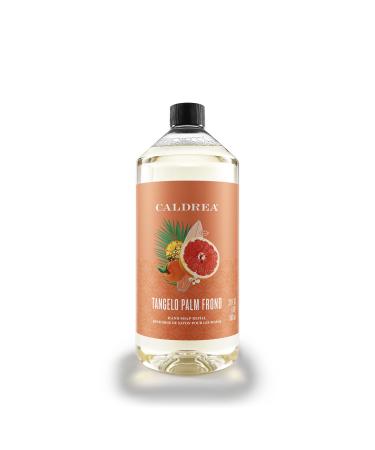 Caldrea Hand Soap Refill Aloe Vera Gel Olive Oil And Essential Oils To Cleanse And Condition Tangelo Palm Frond Scent 32 Oz Liquid hand soap refill