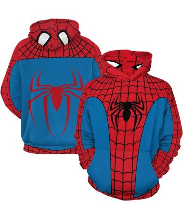Vonpcaty 2PCs Cartoon Hoodie Sweatpants Set | Graphic 3D Print Pullover for Boys & Girls - Buy Online on GoSupps.com