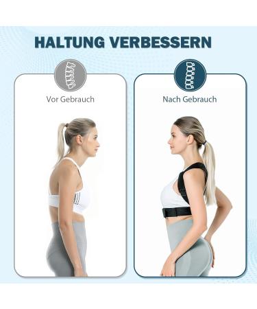 Kungfuren Posture Corrector - Back Brace for Men and Women - Lower Back Pain Support Belt - Black (Size M 29-34) - Buy Online on GoSupps.com