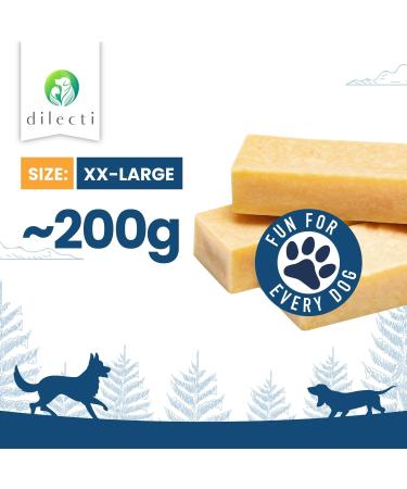 Natural Cheese Chewing Bones for Dogs | Durable XXL Size 3-Pack - Tasty & Long-lasting Treats - Buy Online on GoSupps.com