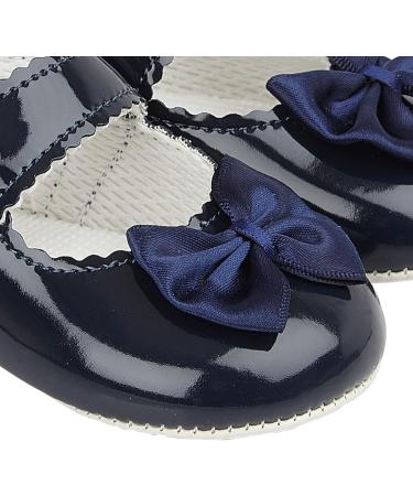 Early Days Baypods Baby Shoes for Girls | Soft Soled Pre Walker Shoes | Made in England | Navy Patent | 2 UK Child - Buy Online on GoSupps.com