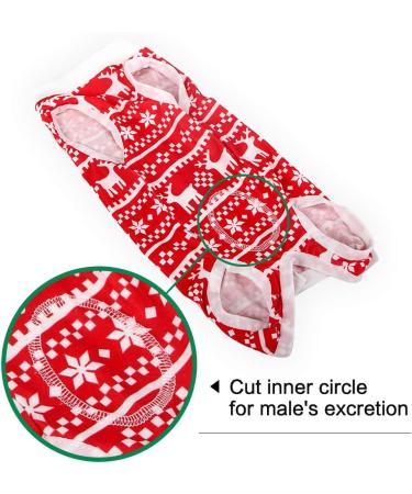 Lianzimau Dog Dividers - Breathable Surgical Cone Alternative for Abdominal Wounds | Anti-Lure E-Neck Band Size S (1 Pack) - XMS Red - Buy Online on GoSupps.com