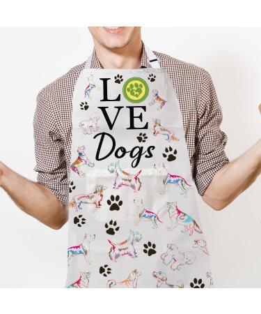 BNQL Dog Care Apron | Cute Waterproof Apron for Dog Lovers & Trainers | Perfect Gift for Dog Owners - Buy Online on GoSupps.com