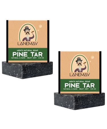 Men's Natural Soap | Natural Bar Soap For Men - Cold Process Soap Bar s Soft Skin Brightening Dense Foam All-Natural Soap For Hand Hair Face Skin Cleaning 2