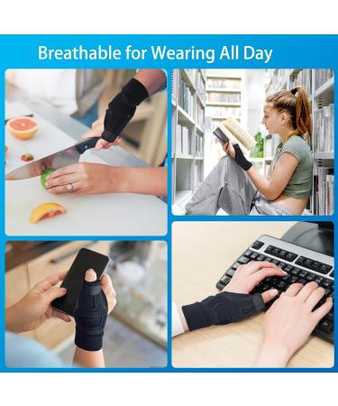 Trigger Thumb Brace & Spica Splint - Arthritis Pain Relief & Support for Men & Women - CMC Joint Stabilizer for De Quervain's Tendonitis Sprains & Strains - Buy Online on GoSupps.com