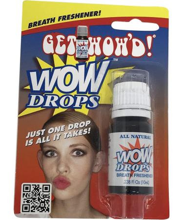 Wow Drops Breath Freshener - 2 Pack | Natural Oral Care Solution - Buy Online on GoSupps.com