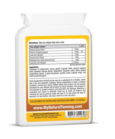 Bronze & Boost Tanning Pills - MyTan Ultimate Tanning Pack | Tan Faster, Darker, Longer - Buy Online on GoSupps.com